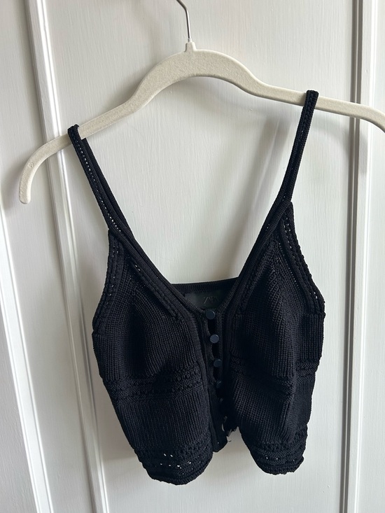 Zara Tops - Zara Black Knit Top